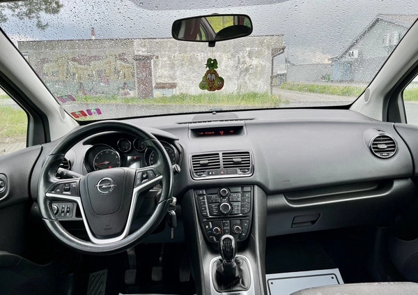Opel Meriva cena 21900 przebieg: 148499, rok produkcji 2011 z Barczewo małe 466